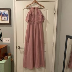 Azazie Bridesmaid Dress Size 8 Dusty Rose